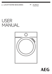 AEG LAVATHERM 8DSC869C User Manual