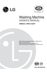 LG WFSL1332ET Owner's Manual