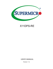 Supermicro X11DPS-RE User Manual