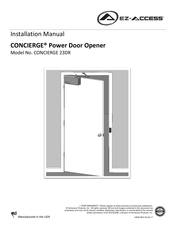 EZ-ACCESS CONCIERGE 23DR Installation Manual
