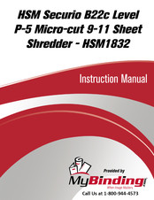 HSM HSM1832 Instruction Manual