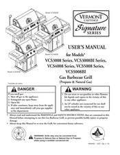 Vermont Castings Signature VCS3008 Series User Manual