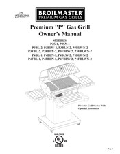 Broil King OPTIONS Premium P3BLW Owner's Manual