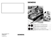 Siemens ET130501/04 Operating And Assembly Instruction Manual