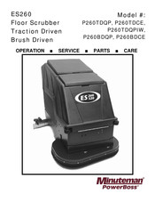 Minuteman Powerboss P260BDQP Operation Service Parts Care