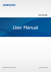Samsung SM-T818W User Manual