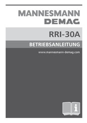 Mannesmann Demag RRI-30A Operating Manual