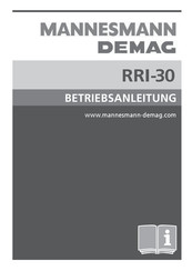 Mannesmann Demag RRI-30 Operating Manual