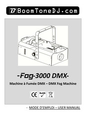 BoomToneDJ Fog-3000 DMX User Manual