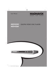 Magnavox MDV436K User Manual