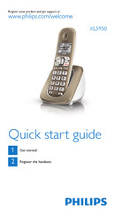 Philips XL5950 Quick Start Manual
