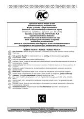 RODCRAFT 5615 Operation Manual