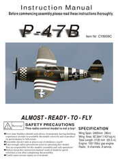 CYmodel P-47B Instruction Manual