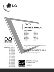 LG 32LG3 Series Owner's Manual
