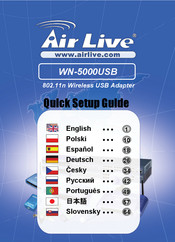 Air Live WN-5000USB Quick Setup Manual