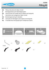 Whispbar K309W Fitting Instructions Manual