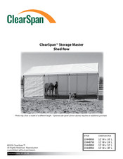 ClearSpan 104488W Manual