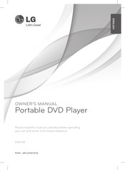 LG DP671A Owner's Manual