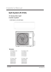 Ameristar 4TYK1618A1 Installer Manual