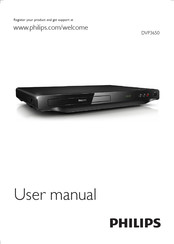 Philips DVP3650/51 User Manual