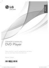 LG DV647 Owner's Manual