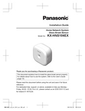 Panasonic KX-HNS104EX Installation Manual
