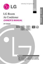 LG A182CW NV2 Owner's Manual