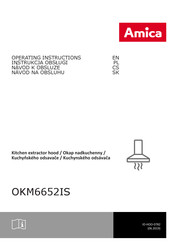 Amica OKM6652IS Operating Instructions Manual