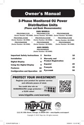 Tripp Lite PDU3VN6L2120 Owner's Manual
