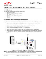Silicon Laboratories C8051F380-TB User Manual