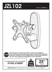 AVF JZL102 Manual