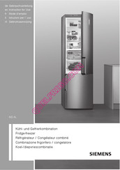 Siemens KDN Series Instructions For Use Manual