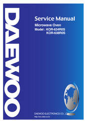 Daewoo KOR-638R0S Service Manual