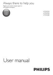 Philips HTD5520/77 User Manual