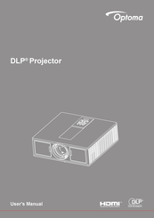 Optoma ZU610T-W User Manual