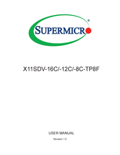 Supermicro MBD-X11SDV-4C-TP8F-O User Manual