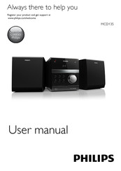 Philips MCD135/77 User Manual