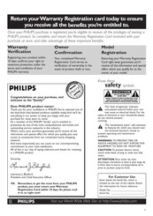 Philips 50FD995599 Quick Start Manual