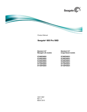 Seagate ST120FN0001 Product Manual