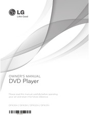 LG DP437H-NU Owner's Manual