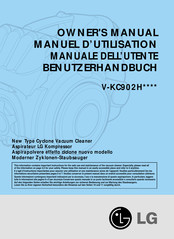 LG V-KC902HTQ Owner's Manual