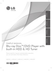 LG HR932C Simple Manual