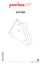 peerless-AV ACC455 Manual