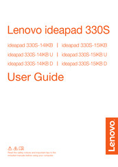 Lenovo ideapad 330S-15IKB Manuals | ManualsLib