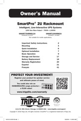 Tripp Lite SmartPro SMART750RMXL2U Owner's Manual