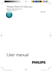 Philips BDP2100/40 User Manual