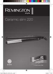 Remington Ceramic Slim 220 Manual
