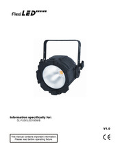 Techni-Lux DL-FLEXILED100W/B Manual