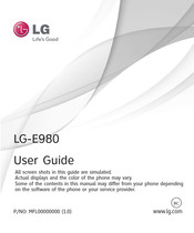 LG E980 Optimus G Pro User Manual