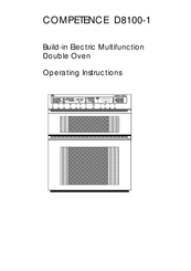 AEG COMPETENCE CD81001-W Operating Instructions Manual
